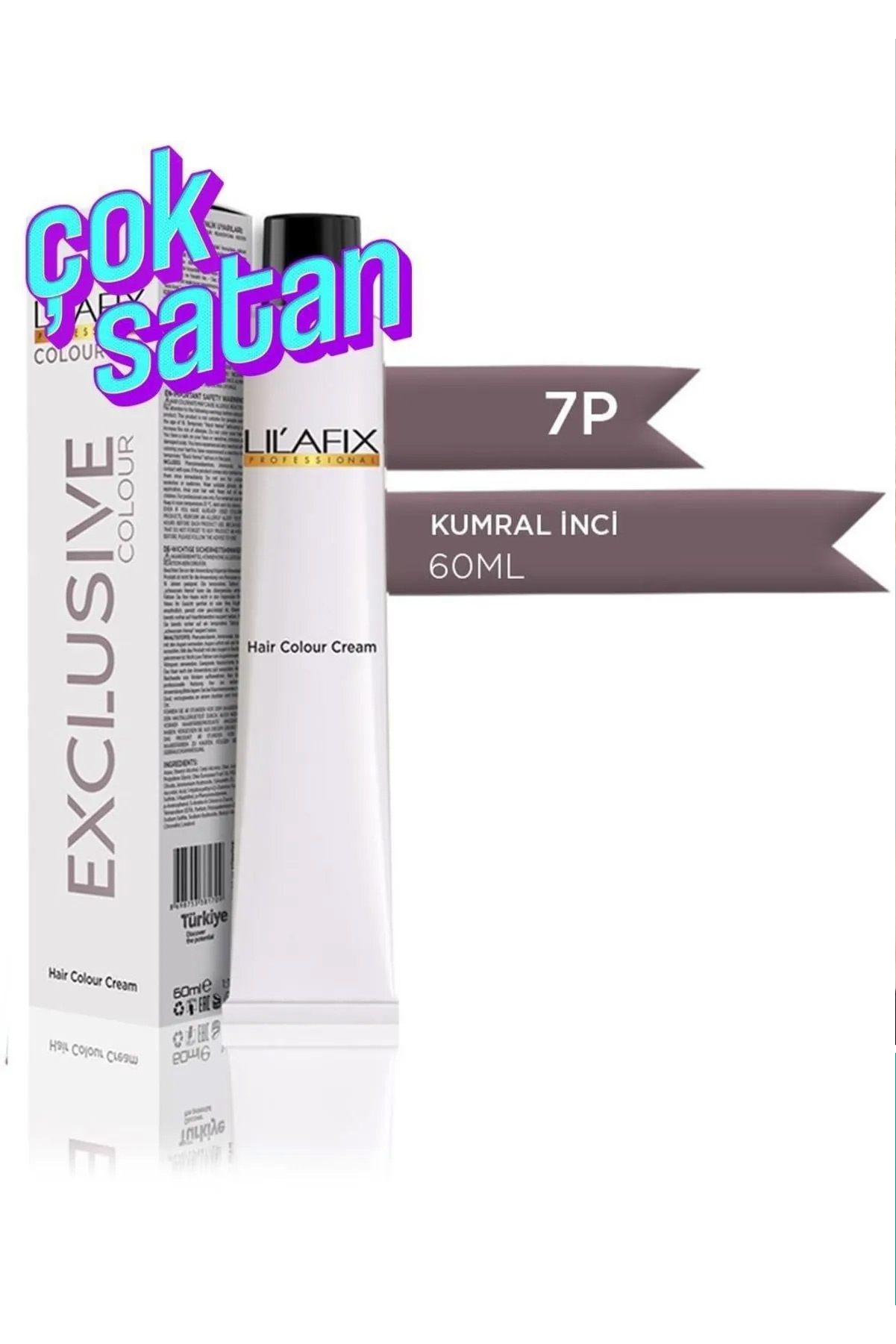 Lilafix Krem Tüp Saç Boyası 7p Kumral Inci 60 Ml