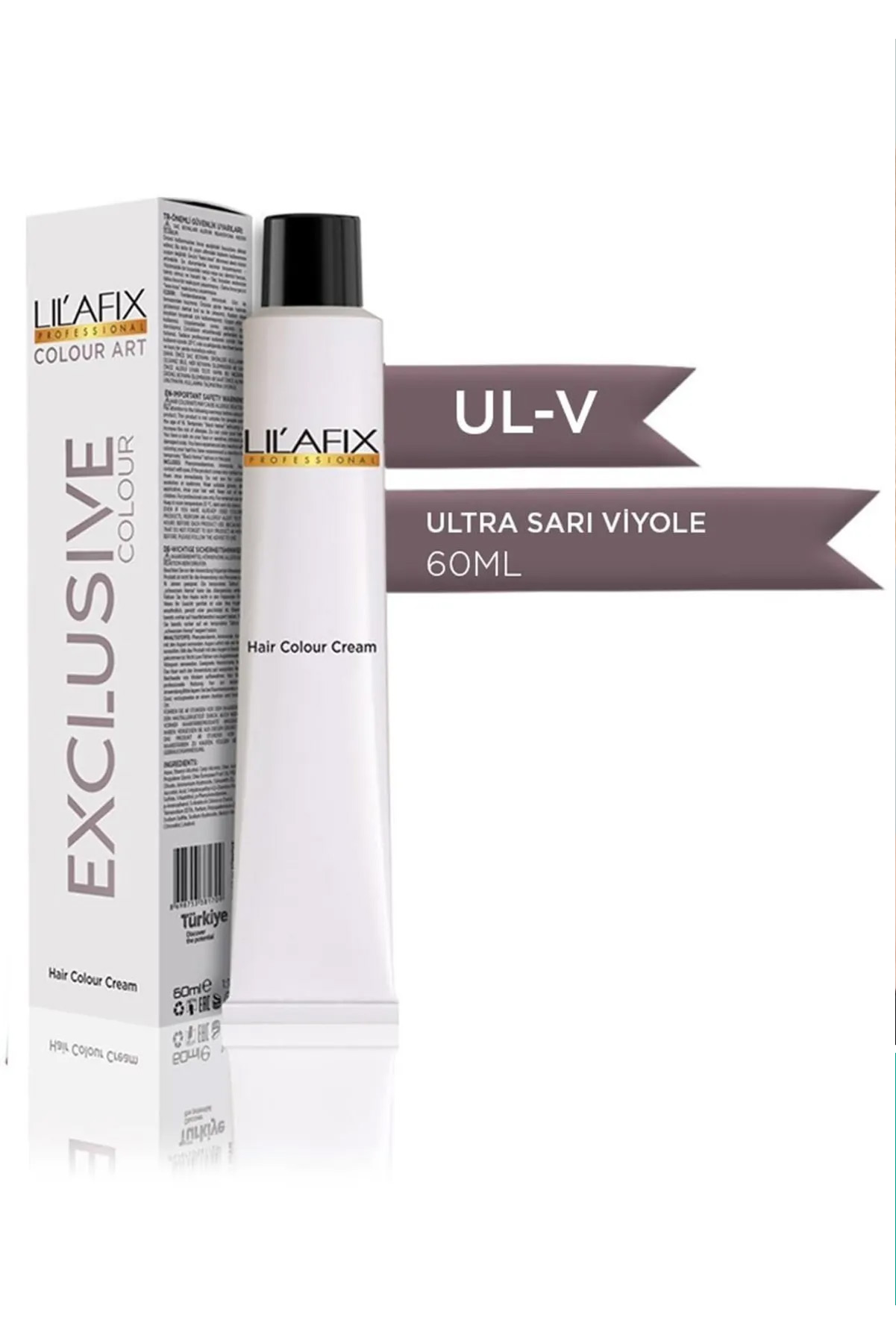 Lilafix Krem Tüp Saç Boyası Ul-v Exclusive Ultra Sarı Viyole 60 Ml